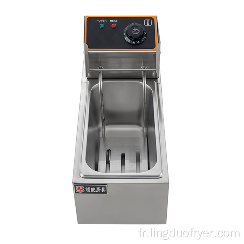 Équipement commercial de cuisine fryer 4L électrique 4L